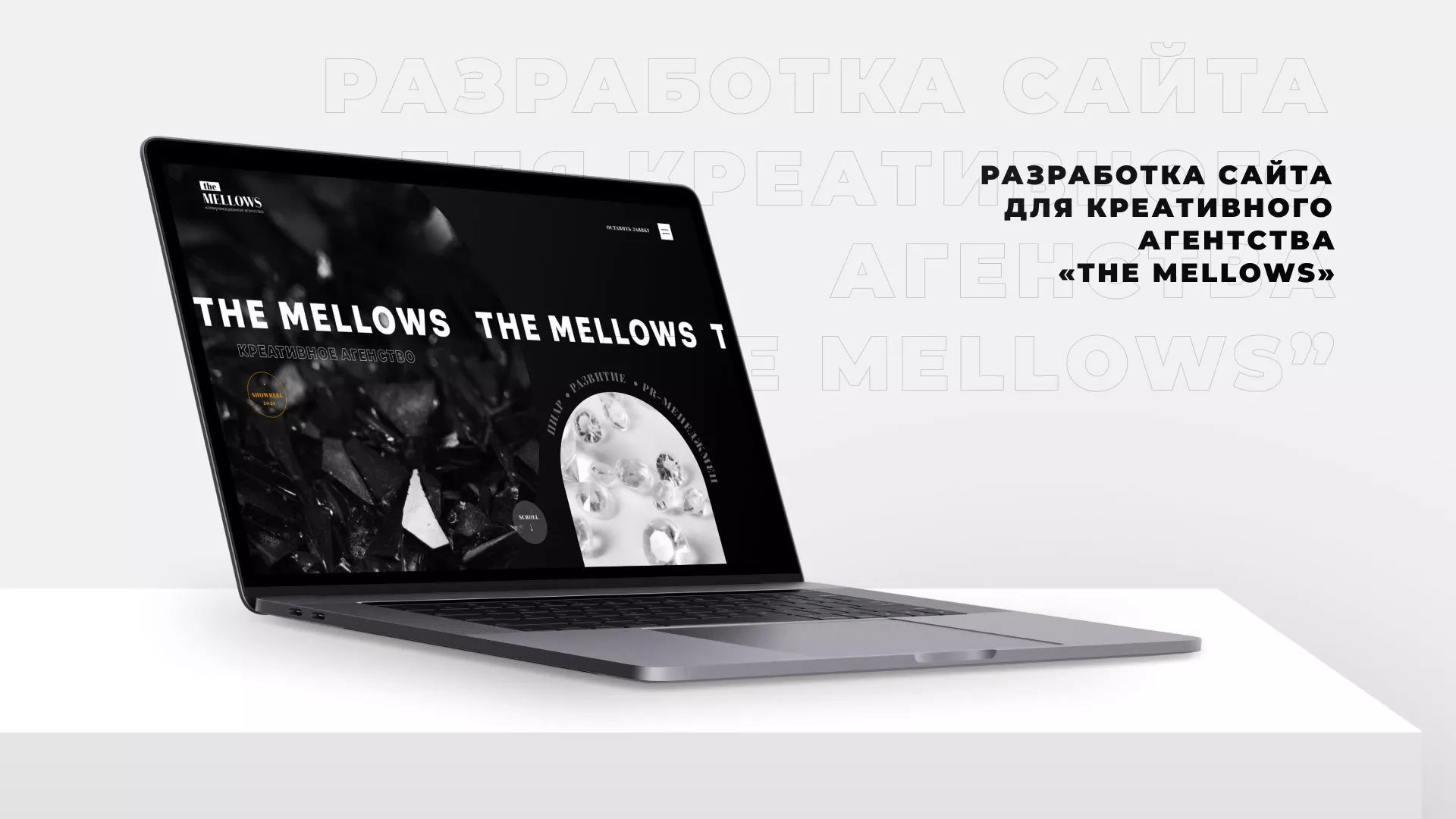 Разработка сайта креативного агентства «The Mellows» в Покровске